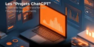 Graphiques et données sur l'intelligence artificielle - Projets ChatGPT - Formadya