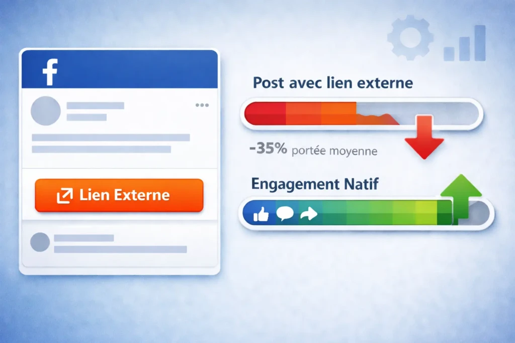 Liens externes sur Facebook en 2026